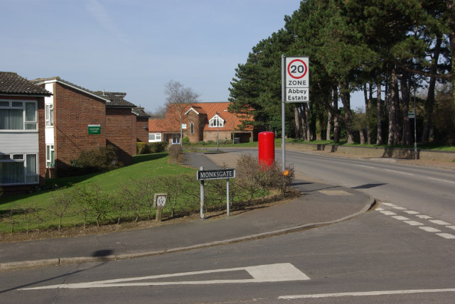 Entrance to the Abbey estate, Thetford